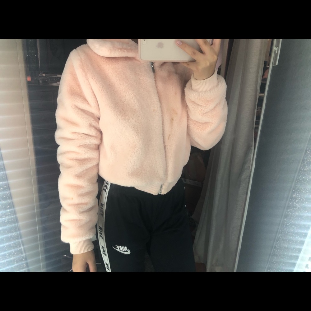 Fuzzy jacket